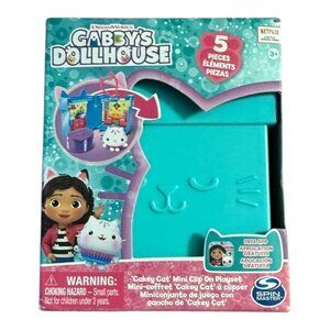 Gabby’s Dollhouse Cakey Cat Mini Clip-On Playset – Spin Master